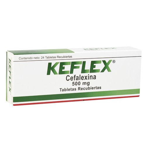 CAJA - KEFLEX 500 MG TABLETA RECUBIERTA