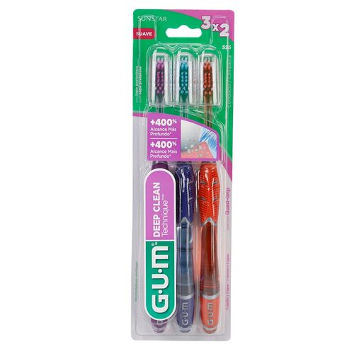 CEPILLO DENTAL GUM DEEPCLEAN TECHINIQUE