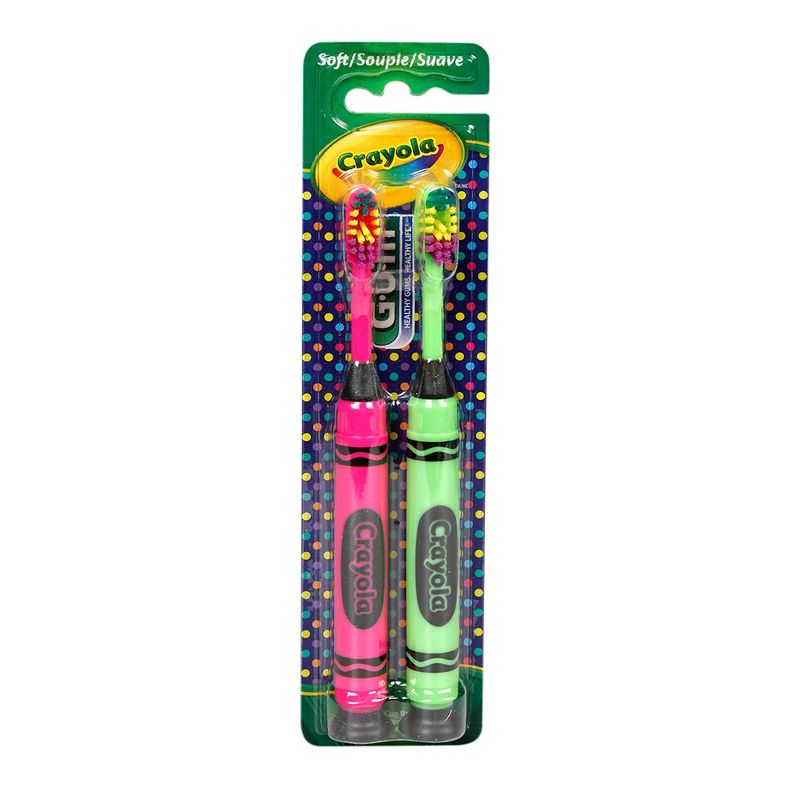CEPILLO-DENTAL-GUM-KIDS-CRAYOLA-MARKET-2X1