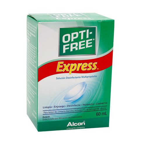 OPTIFREE EXPRESS SOLUCION DESINFECTANTE MULTIACCION