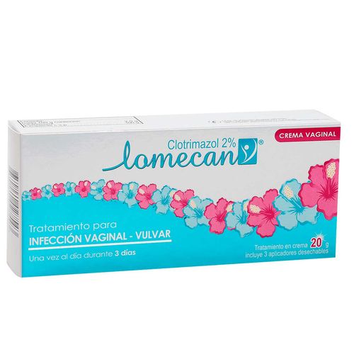LOMECAN V 2 % CREMA VAGINAL