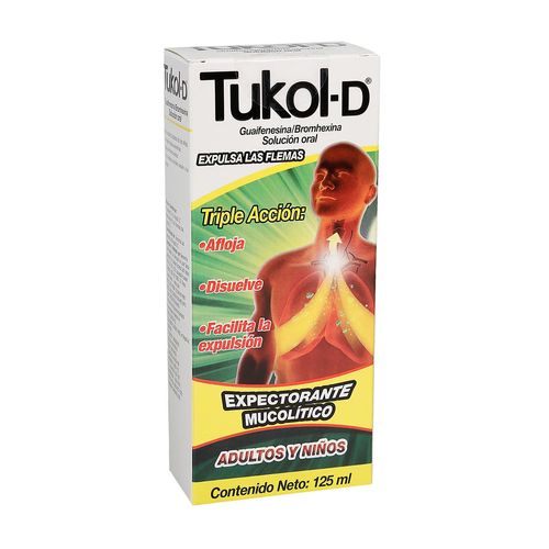 TUKOL- D 2000 MG/80 MG SOLUCION ORAL