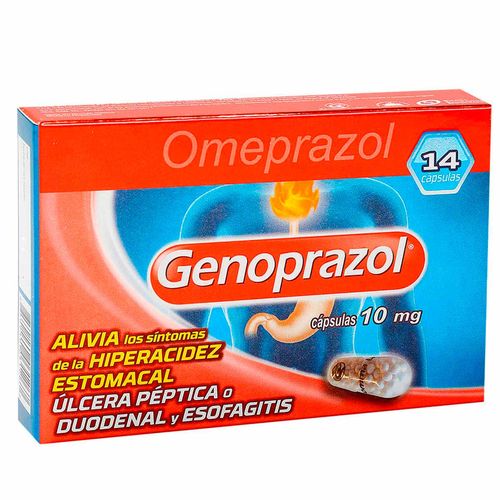 GENOPRAZOL 10 MG CAPSULA DURA