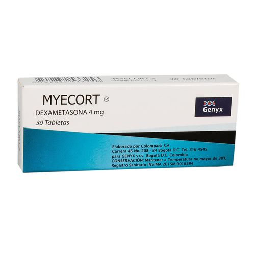 MYECORT 4 MG TABLETA