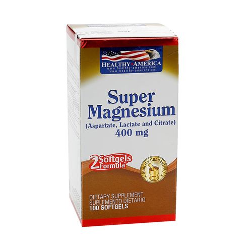 SUPER MAGNESIUM 400 MG CAPSULA BLANDA