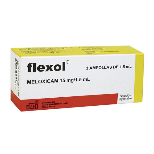 FLEXOL 15 MG/1.5 ML SOLUCION INYECTABLE