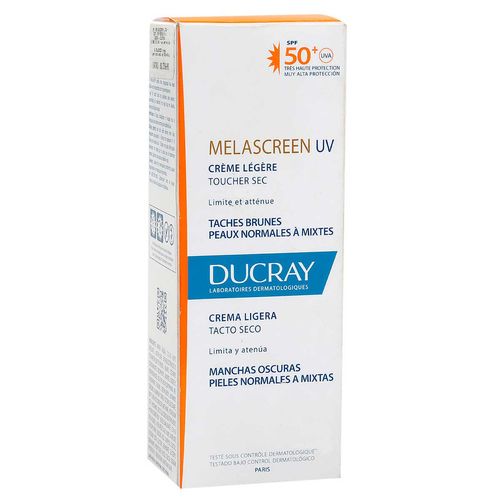 PROTECTOR SOLAR DUCRAY MELASCREEN CREMA LIGERA SPF50
