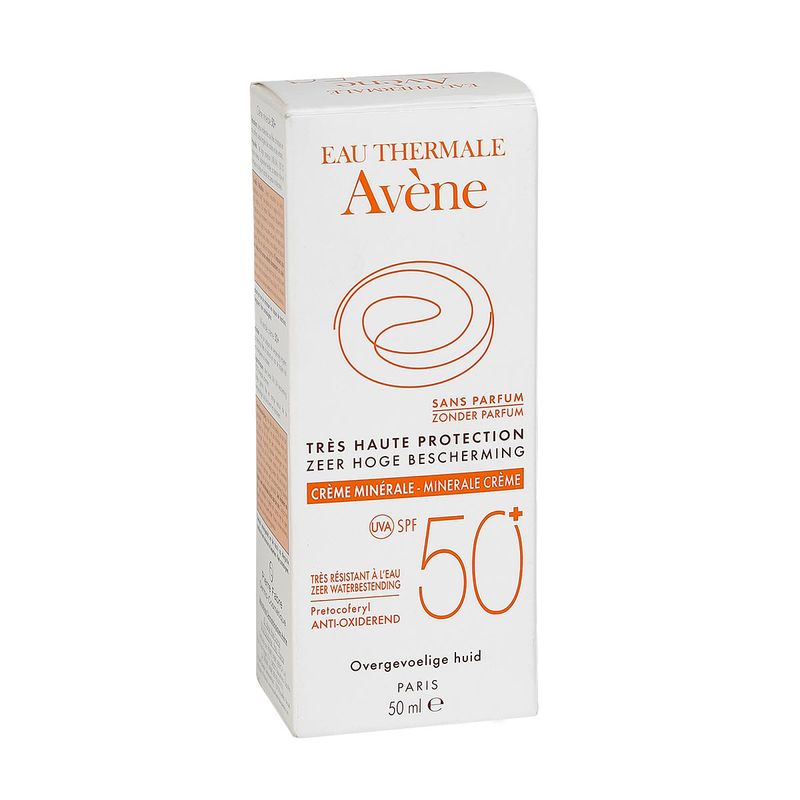 PROTECTOR-SOLAR-AVENE-CREMA-MINERAL-SPF50