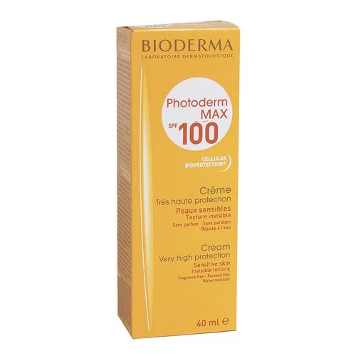 PROTECTOR SOLAR BIODERMA PHOTODERM MAX CREMA SPF100