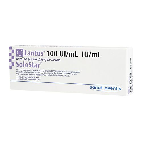 LANTUS 100 U/ML SOLUCION INYECTABLE