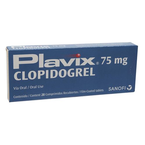 PLAVIX 75 MG TABLETA RECUBIERTA