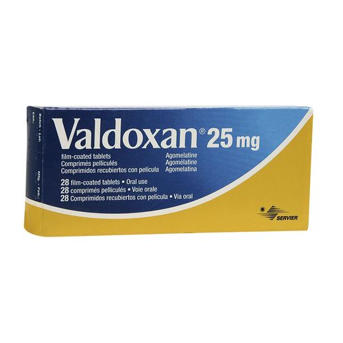 VALDOXAN 25 MG COMPRIMIDO RECUBIERTO