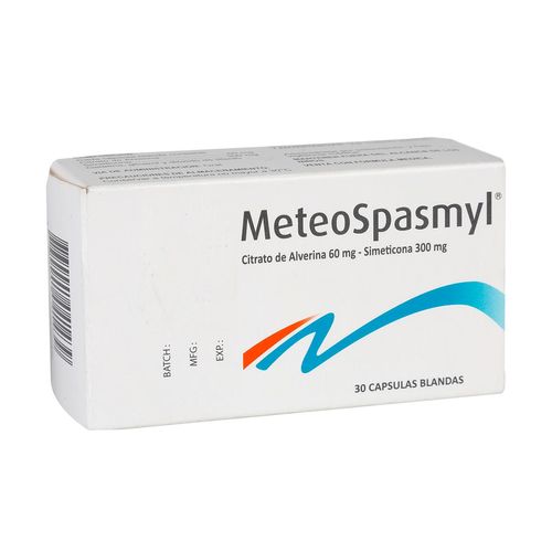 METEOSPASMYL 60 MG/300 MG CAPSULA BLANDA