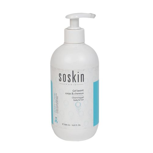 SOSKIN BABY CLEASING GEL BODY AND HAIR
