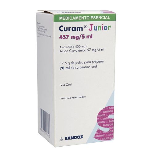 CURAM JUNIOR POLVO PARA SUSPENSION ORAL